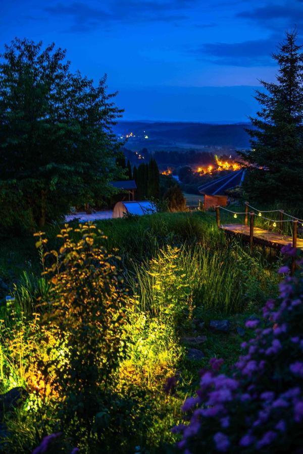 Bieszczadzka Bania Villa เลสโก ภายนอก รูปภาพ