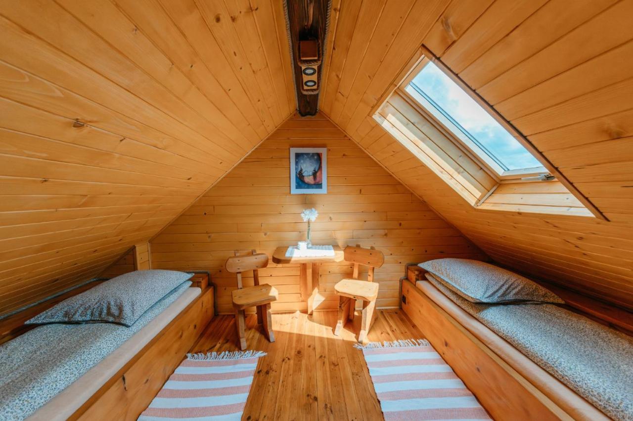 Bieszczadzka Bania Villa เลสโก ภายนอก รูปภาพ