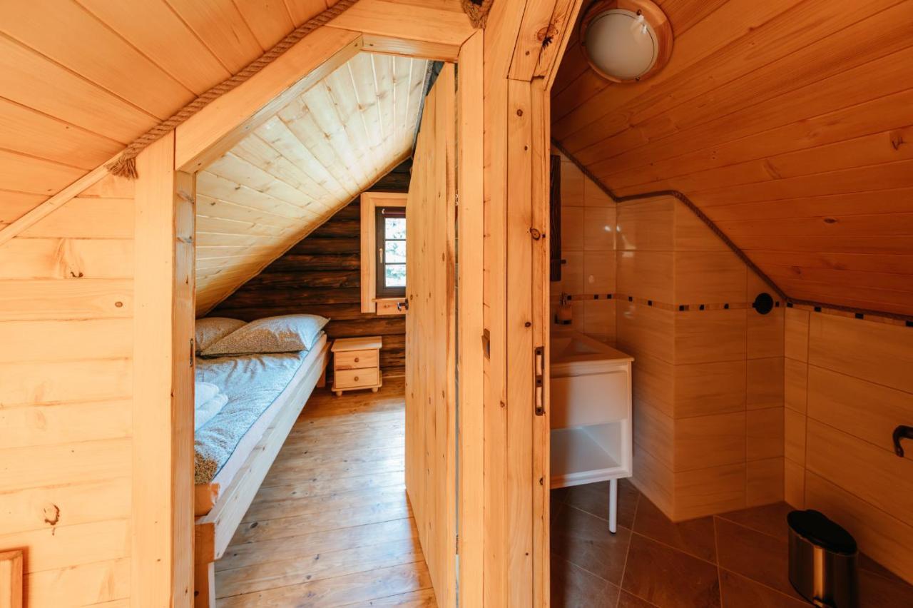 Bieszczadzka Bania Villa เลสโก ภายนอก รูปภาพ