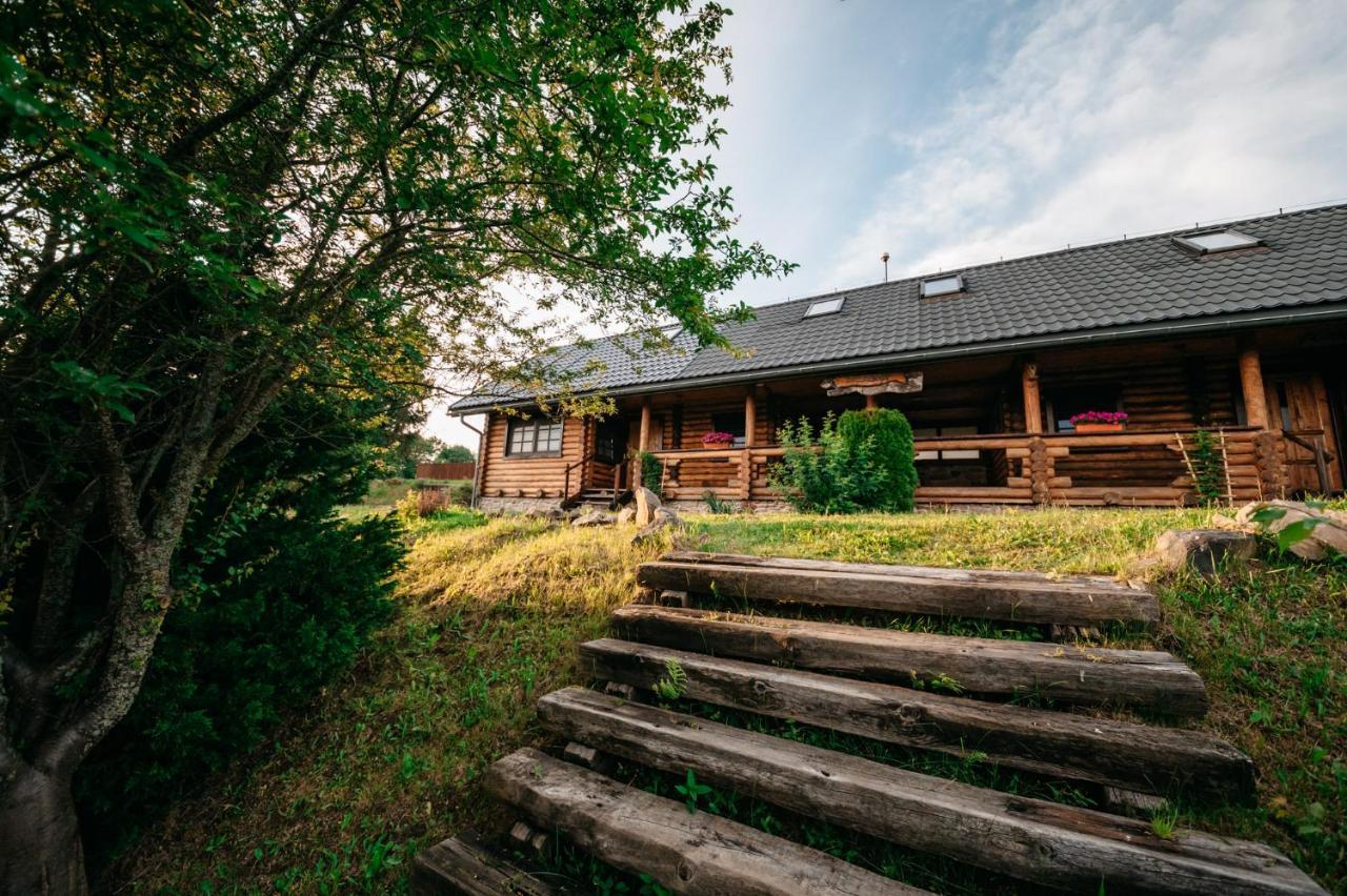Bieszczadzka Bania Villa เลสโก ภายนอก รูปภาพ