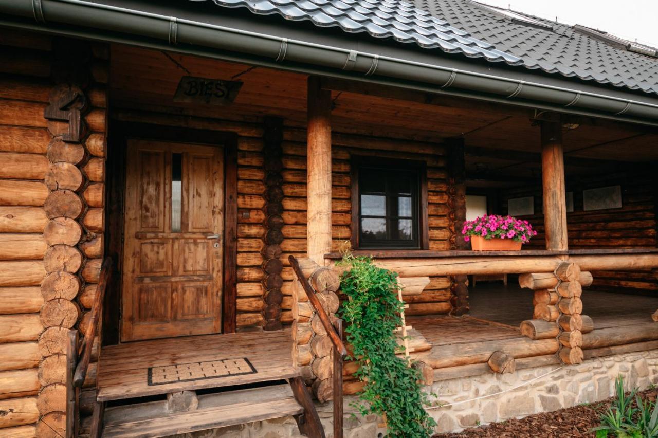 Bieszczadzka Bania Villa เลสโก ภายนอก รูปภาพ